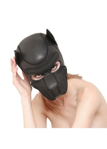 Маска собаки неопренова м'яка неопренова для вечірок бдсм Собака Цуценя Dog нижня верхня Lovetoy (303882527)