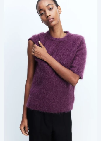 Джемпер зимовий вільного крою H&M (337889792)