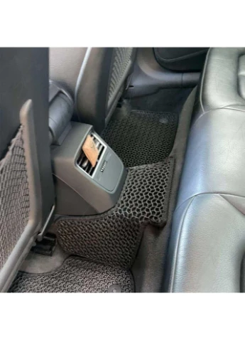 Комплект ковриков в салон на Audi A3 (8V) III (2012 - 2020) EVA/Капля Серый + Серый Star-Tex (385129879)