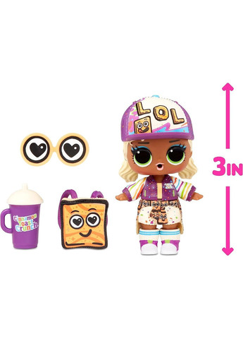 Кукла ЛОЛ сюрприз тематика хлопьев LOL Surprise Loves Mini Bites Cereal Dolls MGA Entertainment (282964617)