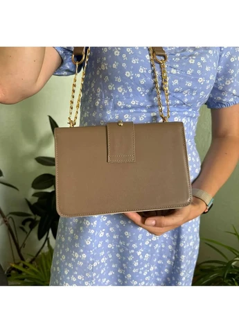 Жіноча міні сумочка екошкіра середня 23х14,5х8 см No Brand (397869102)