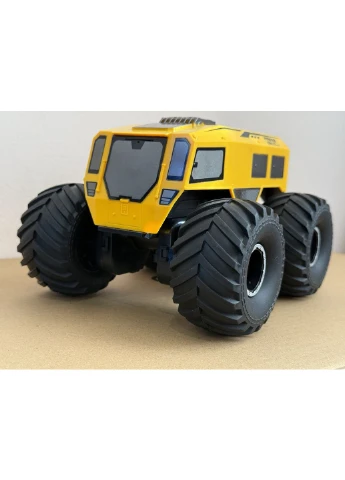 Машинка на радиоуправлении джип вездеход амфибия SHERP Q210 4х4 JJRC (358117828)