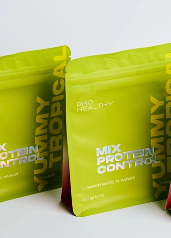 Протеиновый коктейль со вкусом манго и маракуйи для снижения веса Mix Protein Control Yummy Tropical PRO HEALTHY (145 г) CHOICE (362050675)