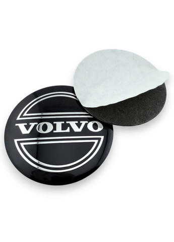 Наклейка з логотипом Вольво 56 мм алюмінієва 1 штука. Volvo (354698514)