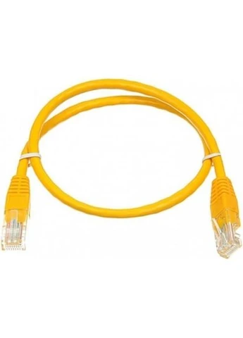 Патч-корд RJ45 UTP Cat.6 мідь 1.8м Жовтий DM (386056415)