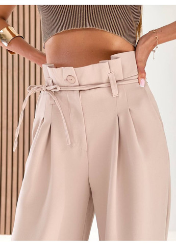 Брюки, цвет Светло-бежевый No Brand (361120295)