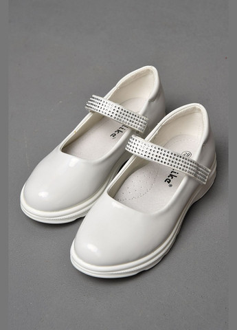 Туфлі дитячі для дівчинки білого кольору Let's Shop (291162816)