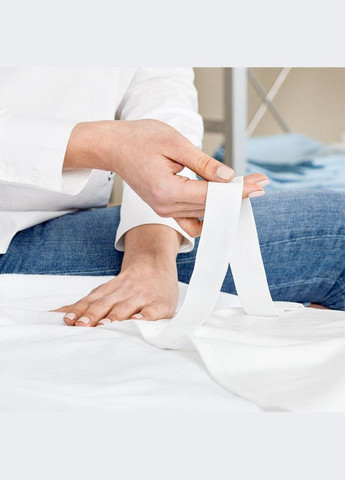 Наматрацник Аква стоп 200х200 см непромокальний з гумками по кутах захисний антиалергенний бавовна IDEIA (334726712)