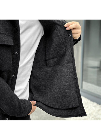 Сорочка-пальто Mars Чорний Pobedov (308982645)