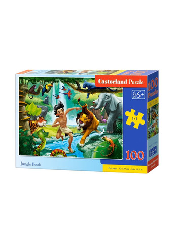 Пазл для детей "Книга джунглей" (B111022) Castorland (290841178)
