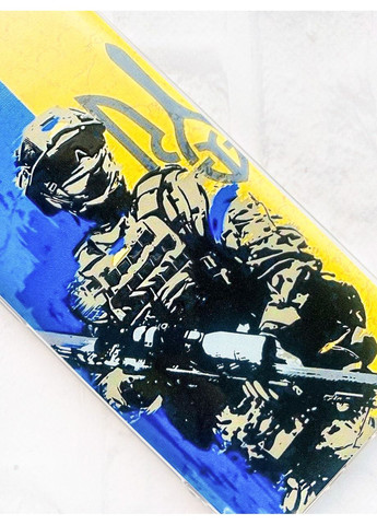 Чохол з потовщеними кутами на Samsung Galaxy S24 Plus Солдат (принт 350) Creative (355409167)