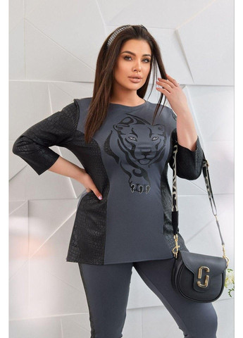 Костюм "Тигр", мод ВДЖВ-283 (ал-коз), темно-серый, размер 56-58 No Brand (355469857)