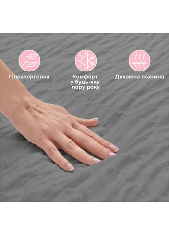 Комплект постельного белья Cloud Dream евро, жатка IDEIA (370279023)