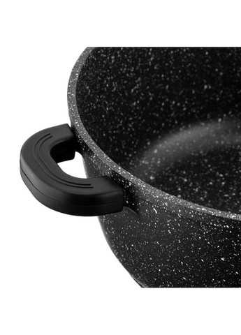 Каструля з кришкою Gemini Anzio AR2454GE 26 см 5 л чорна Ardesto (319551961)