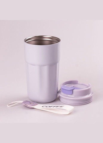 Термокружка с поилкой 450 мл с ремешком Happy Life (315718381)