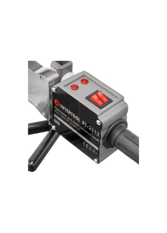 Паяльник пластикових труб 850/1850 Вт x 20-63 мм (RT-2112) Intertool (372691537)