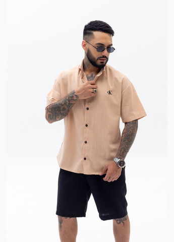 Льняні кежуал шорти з лого СК Vakko (298880529)