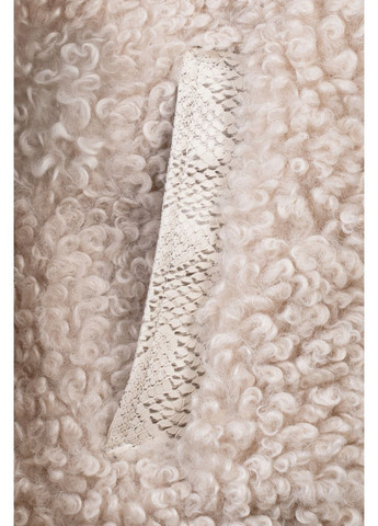 Бежевая полушубок женский nf 25638 мокко Freever