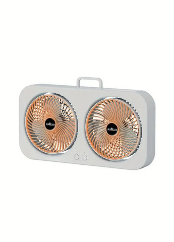 Універсальний переносний USB-вентилятор 2-в-1 з 360° поворотом - настінний і настільний, 3 швидкості, тихий Monocrystal (336546004)