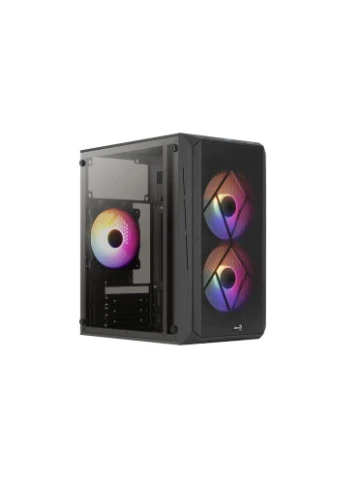 Корпус для ПК CS-107-A-BK-v2 Black 600W (ACCX-PC14002.11) Aerocool (390927984)