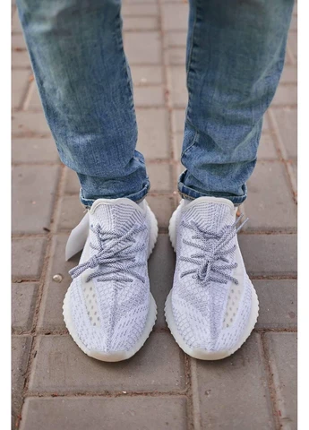 КРОСІВКИ ЖІНОЧІ ADIDAS YEEZY BOOST 350 STATIC FULL REFLECTIVE АДІДАС ІЗІ БУСТ No Brand комбіновані демісезони (390651888)