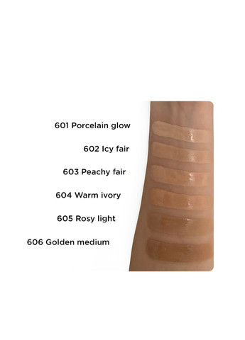 Тональна основа з ефектом сяйва 20 мл, 601 Porcelain glow Порцелянова Parisa Cosmetics (354232210)