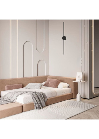 Настінний світильник/бра 20W 80см (86-W8001C (800) BK) No Brand (370070707)