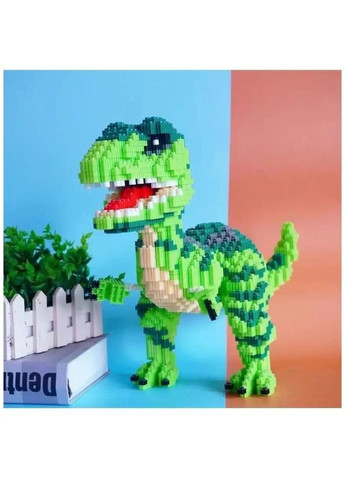 Конструктор 3D блочний пластик високої якості 5480 деталей 35*25 см No Brand Конструктор Dino (329890409)