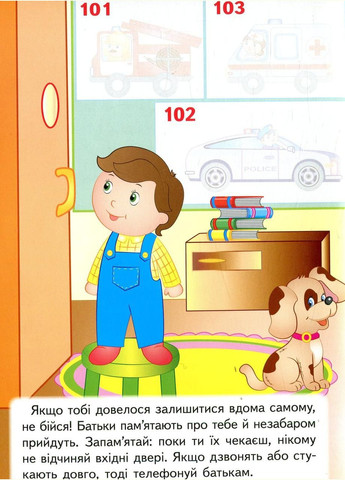 Розвивальні наліпки Правила безпеки вдома Пегас (316083410)