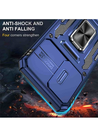 Ударостійкий чохол Camshield Army Ring для Samsung Galaxy A54 5G Синій Epik (372499354)