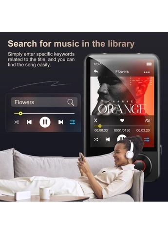 Плеєр MP3 с Bluetooth M15 HiFi Lossless Audio 64ГБ No Brand (391008565)