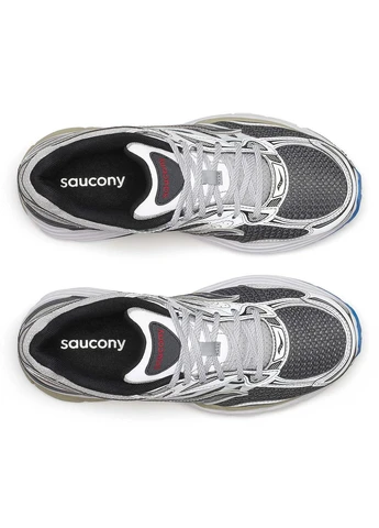 Цветные кроссовки progrid omni 9 grey/metallic s70907-1 Saucony