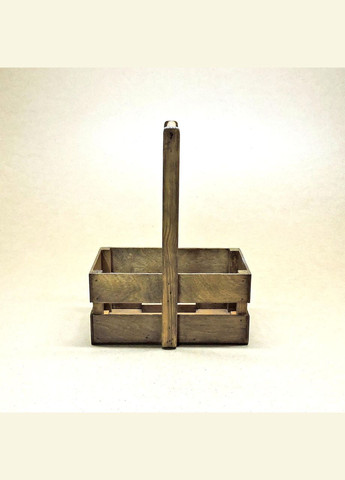 Подарунковий кошик з дерева Шеллі 15х26 капучино (ПДК-0022209) No Brand (328909221)