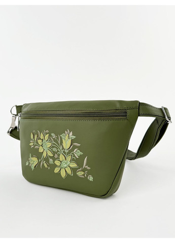 Сумка через плече 250215 оливковий Alba Soboni (354700266)
