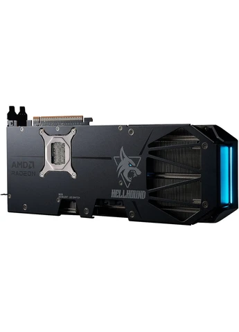 Видеокарта Hellhound AMD Radeon RX 9070 XT 16GB (RX9070XT 16G-L/OC) UA [130303] PowerColor (400899568)