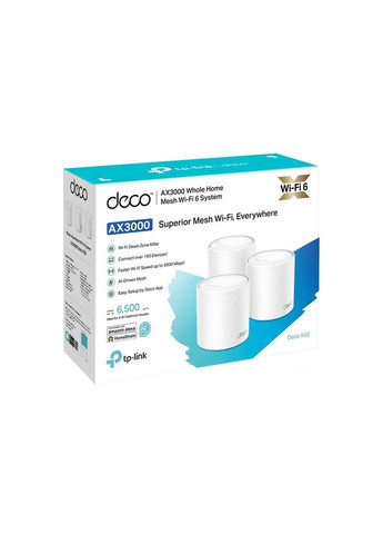 Маршрутизатор TPLink DECO-X50-3-PACK TP-Link (301088972)