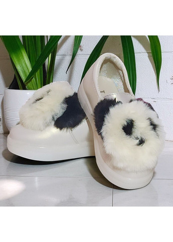 Молочные демисезонные осенние слипоны мокасины туфли с мордашкой для девочки L&D