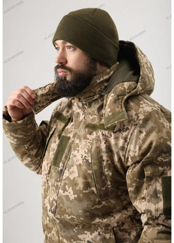 Військова тактична куртка TM Patriot ВСУ,бушлат піксель ХБ Ріп-Стоп Undolini (366547209)