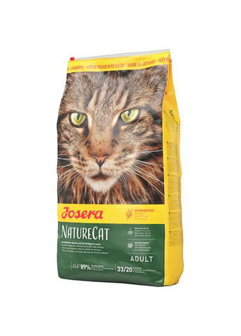 NatureCat Сухий корм для дорослих котів беззерновий 10 кг Josera (280901190)