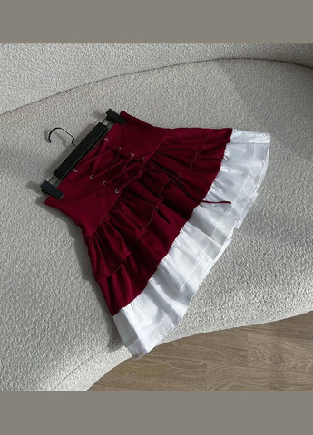 Міні спідниця з імітацією корсету Adelante (317951488)