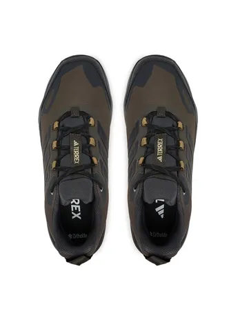 Комбинированный демисезонный ботинки terrex skychase black/brown jq2213 adidas