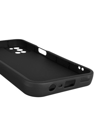 Чехол силиконовый Soft Touch с 3D принтом для A52 черный (Полная защита камеры) Oppo (373670820)