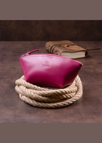 Женская косметичка из кожи Amelin 11301 Фуксия Grande Pelle (332052669)