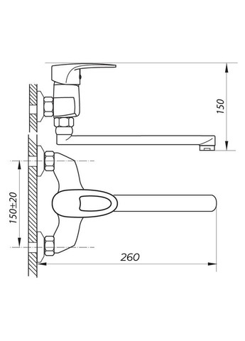 Кухонний змішувач NST 181 - надійний та стильний ZX2773 Zerix (361151004)