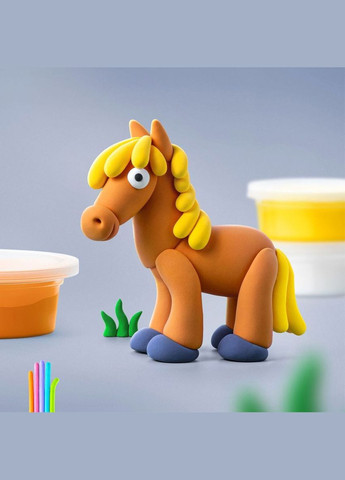 Набор самостоятельно твердеющего пластилина ЛИПАКА – Лошадка Lipaka (322618196)