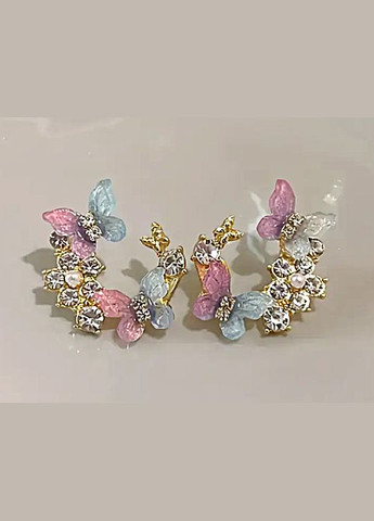 Серьги женские деликатная каждодневная бижутерия No Brand (341140525)