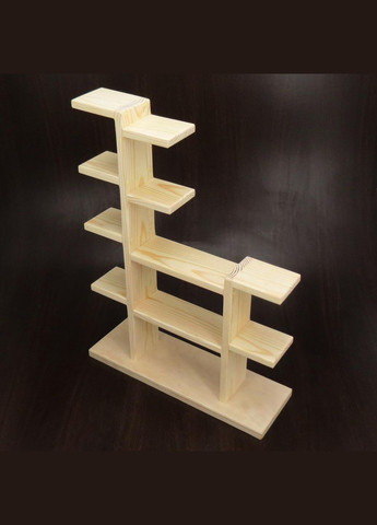 Підставка для квітів з дерева Мадрид бланже (ЦВП-003101) No Brand (328227707)