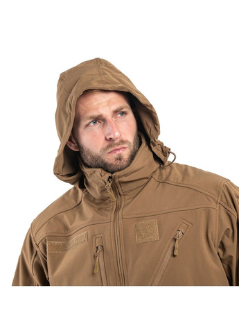 Койот демісезонна куртка scu 14 softshell dark coyote Mil-Tec