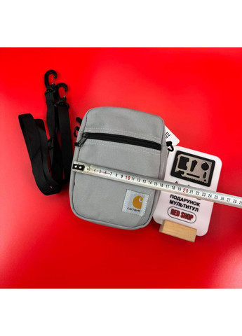 Мессенджер wip сумка Кархарт Серый No Brand (361668918)