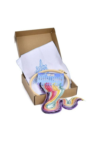 Набір для вишивання - Єдиноріг колір різнокольоровий ЦБ-00265362 Limo Toy (308346595)